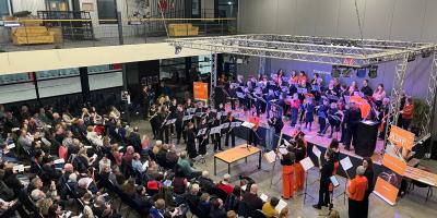 Optreden Magic Flutes bij Adams Music Centre in Ittervoort