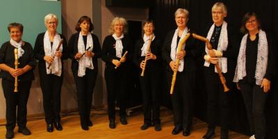 Concert blokfluitensembles olv Fien van Dingenen zaterdag 14 juni